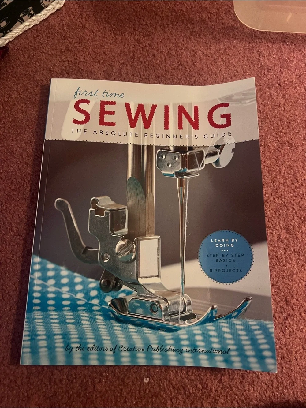 Beginners sewing guide book